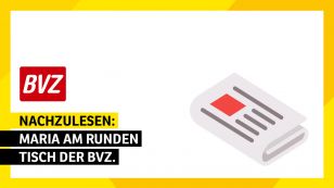 MARIA AM RUNDEN TISCH DER BVZ